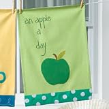 An Apple a Day Vintage Dishtowel