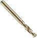 Precision Twist 4ASMCO Cobalt Steel Short Length Drill Bit, Gold Oxide Finish, Round Shank, Spiral Flute, 135 Degree Split Point, 12.00 mm (Pack of 1)