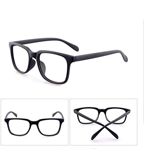 Anti-fatigue Computer Glasses Male and Female, Unisex, Radiation, Big Box Computer Mirror Black Matte Color