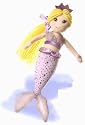 Aurora Plush Mermaid Doll - 10"