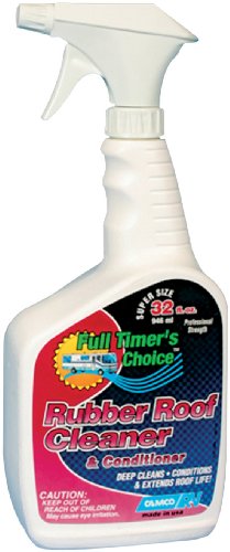 Camco 41062 RV Full Timer s Choice Rubber Roof Cleaner - 32 oz.