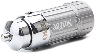 NoxFire 3 Modes Car Cigarette Rechargeable LED Flashlight with SOS Function and Environmental Aluminum Alloy Case