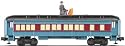 Lionel O-27 Disappearing Hobo Car Polar Express - 635130