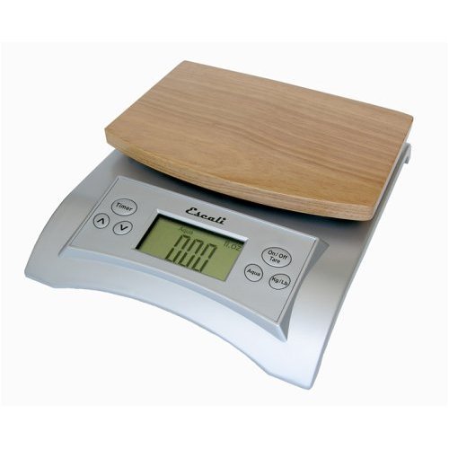 Escali #A115NW Natural Wood Aqua Liquid Measuring Scale