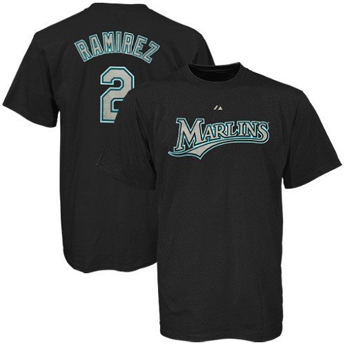 Hanley Ramirez Black Marlins MLB Youth Player T-shirt