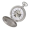 Eichm�ller Taschenuhr 8212 teilskeletttiert beidseitig aufklappbar