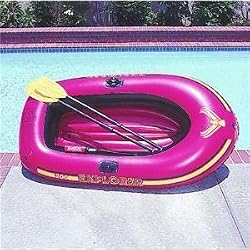 Intex Recreation 58331EP Explorer 200 Boat Set, 2-person