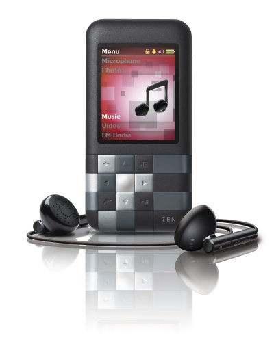 Creative Zen Mozaic 16 GB MP3 Player (Black)