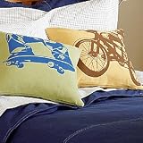 41sLAC81IqL. SL160  Kids Skateboard and BMX Bike Throw Pillows   BMX Bike Pillow (Yellow) 16 x 16