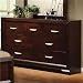 Home Line B367D Converse and Vasa Contemporary 7 Drawer Dresser