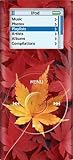 Maple Leaf - Apple iPod nano 2G (2nd Generation) 2GB 4GB 8GB Hard Case iJacket - Shock Absorbent Hard Protective Faceplate Cover + FREE Rotating Belt Clip Holster + FREE Lanyard + FREE Screen Protector
