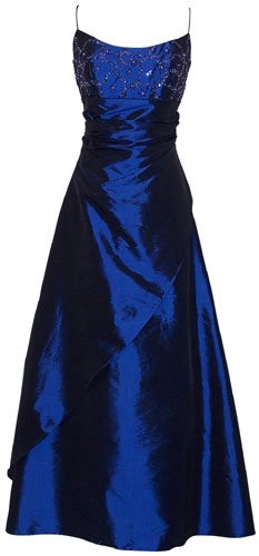 Beaded Taffeta Prom Formal Gown Holiday Party Cocktail Dress Bridesmaid