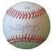 David Murphy Autographed ROLB Baseball, Texas Rangers, Proof Photo