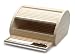 Legnoart FRESCO Deluxe Breadbox, with Integrated Bread Board and Bread Knife, Designed by Enrico Albertini