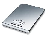 Beurer - KS 35 - Balance de Cuisine Digitale - Ultra Plate - Anti Traces de Doigts
