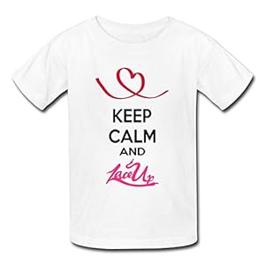 Cool 100% Cotton Keep Calm Kids T-Shirt