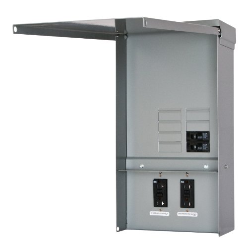 Siemens TL77US Talon Temporary Power Outlet Panel with Two 20Amp Duplex