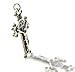 Rose Scapular Manly Crusader Cross with Saint Benedict Medal