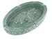 Ashtray With Bat Imprint