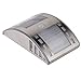 Solar Lights by Moonlight Solar LED Lights, Bright Security Lighting for Outdoor Home Decor, Patio, Deck, Yard, Weatherproof, Solar Power Energy, Sleek Stainless Steel, Dusk Till Dawn/Motion Detector
