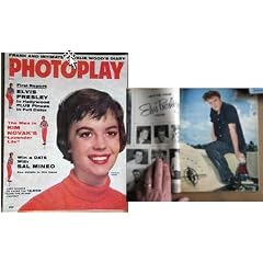 PHOTOPLAY magazine issue dated December 1956.  Natalie Wood on the cover.  Great Elvis Presley article inside with terrific photos.  Article on Janet Leigh and Tony Curtis, Sal Mineo, Rock Hudson (in swimming pool).