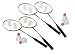 Sportcraft Four Player Badminton Racket Set