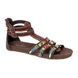 ALDO Ivanoff - Clearance Flats Women's Sandals - Brown Suede - 5