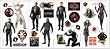 G.I. Joe: The Rise of the Cobra Peel & Stick Wall Appliques Set