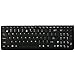 Silicone Laptop Keyboard Skin Cover Protector for ASUS N50 N51 N53J K50 K51 F50 X5X X5DC X5D A52N61VG M60 F61 X61 X66 F70 K70 N70 N73 A72 A53 K53 A52J N53S X53 A52J N73J N61J K52J US (Black)