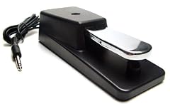 Sustain / Damper Pedal: Dual Polarity Keyboard Pedal to suit Yamaha, Casio, Roland, Korg, M-Audio, Gear4Music keyboards & digital piano