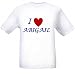 I LOVE ABIGAIL - Name-series - White T-shirt