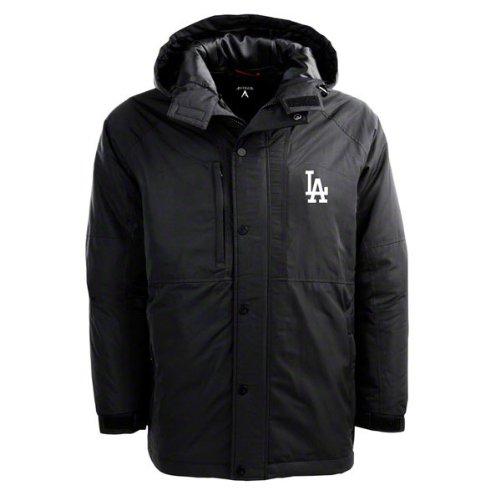 Los Angeles Dodgers Black Trek Full-Zip Hooded Jacket