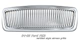 04 05 06 07-08 FORD F150 F-150 PICKUP TRUCK VERTICAL 1PC CHROME GRILL GRILLE