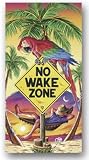 Beach Towel No Wake Zone