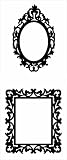 Lot 26 Studio Adorn Burnish Adhesive Wall Graphics - Two Royal Frames