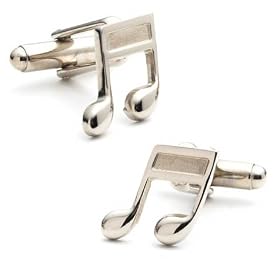 Buy Musical Notes Sheet Music Cufflinks Cuff Links made by Cufflinks now!