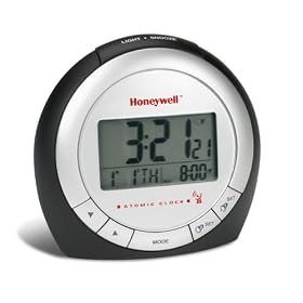 Honeywell RC182WR Atomic Clock with Indoor Thermometer by Honeywell