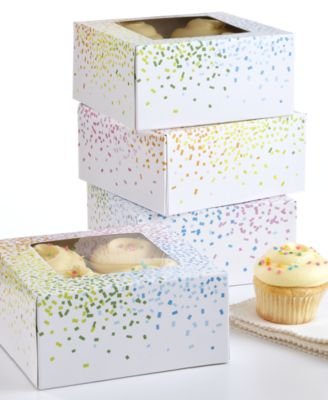 Martha Stewart Collection 4 Cupcake Boxes