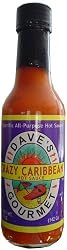 Dave's Crazy Caribbean Hot Sauce with Rican Red Habanero Peppers