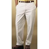 IZOD American Chino Flat Front Pants PUMICE BEIGE 34W 29L