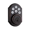 Kwikset 909 11P SMT CP SmartCode Single Cylinder Deadbolt Featuring SmartKey, Venetian Bronze
