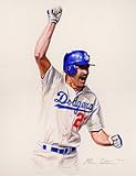 Kirk Gibson Los Angeles Dodgers Print by Ben Teeter