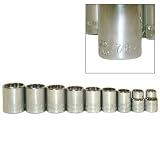 Bahco by Snap On 804209 9 pc 3/8in. 12Pt Drive Std. Sockets