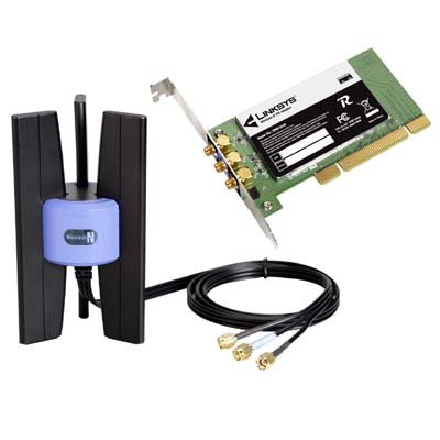 Cisco-Linksys Wireless-N PCI Adapter WMP300N