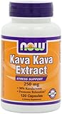 NOW Foods Kava Kava Extract Stress Support 250mg, 120 Vcaps