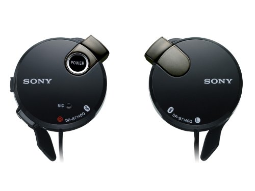  Sony EarClip DRBT140Q Bluetooth Wireless Stereo Headset (Black) 