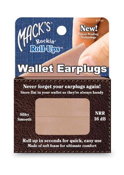 41sLb9v7oiL Macks Roll Ups Wallet Earplugs 4 pair