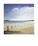 Hans Paus - A Long The Beach II Poster Kunstdruck (30 x 24cm)