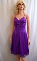 Boutique-Satin-Cocktailkleid mit Spitze