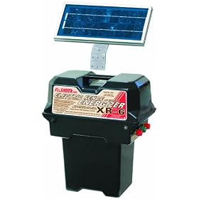 Fi-Shock XR-6 Professional Solar Powered 6 Volt Fence Energizer 25 Mile Range by 